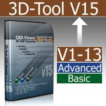 3D-Tool 16: Phần mềm thiết kế và phân tích CAD 2D/3D