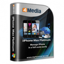 4Media iPhone Max Platinum 5 Trình quản lý iPhone cao cấp nhất