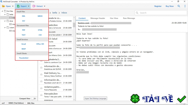 4n6-software-email-converter image