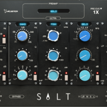 Acustica Audio Salt2023EQ: Cân chỉnh âm thanh 5 băng tần