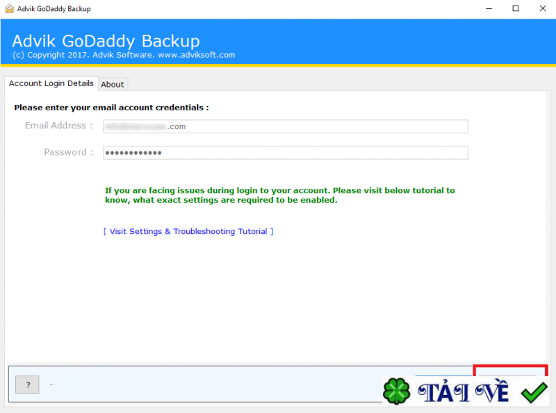 advik-godaddy-backup image