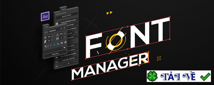 aescripts-font-manager image