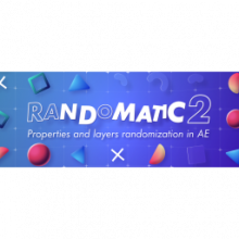 Aescripts Randomatic2 v2 Tự động hóa thuộc tính ngẫu nhiên AE