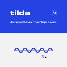 Aescripts Tilda Tạo hiệu ứng hoạt ảnh gợn sóng mượt mà