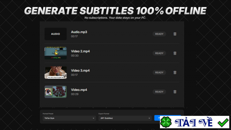 ai-video-to-srt image