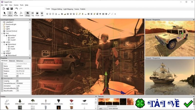 ambiera-coppercube-studio image