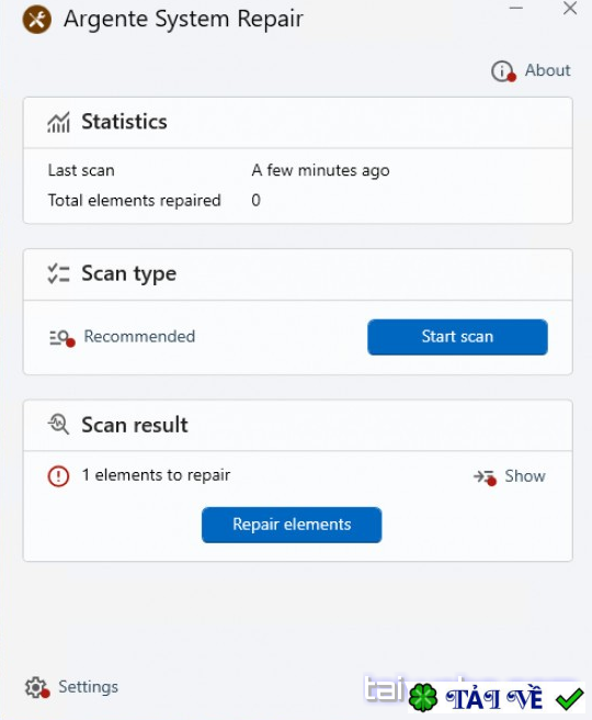 argente-system-repair image