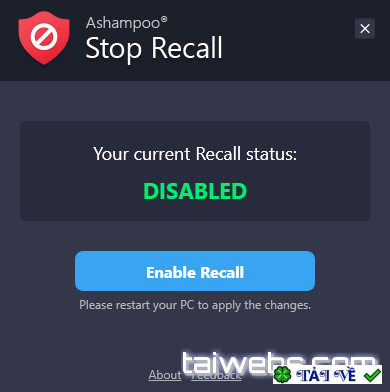 ashampoo-stop-recall image
