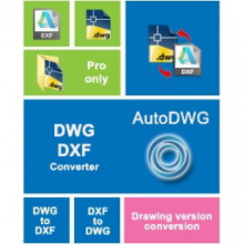 AutoDWG DWG DXF Converter 2024: Chuyển đổi DWG DXF hàng loạt