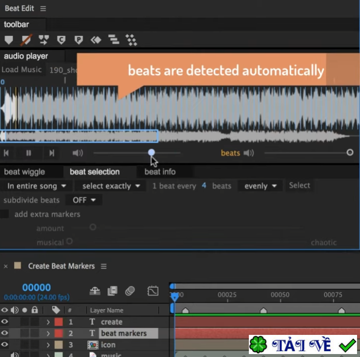 beatedit-for-after-effects image