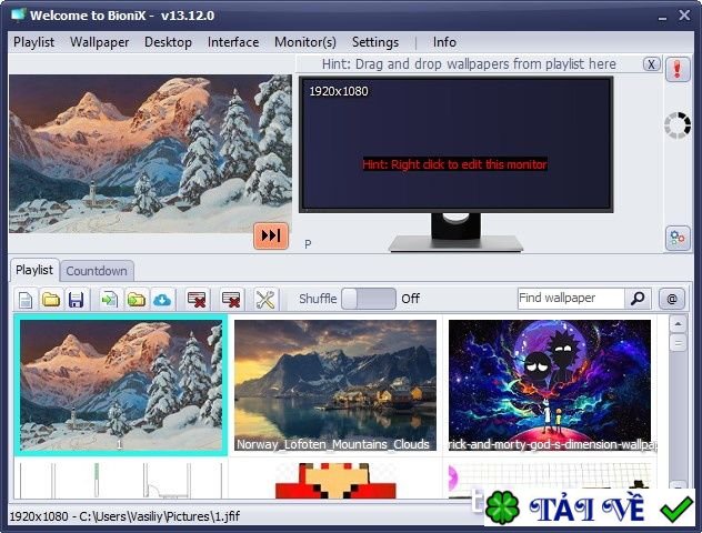 bionix-desktop-wallpaper-changer-pro image