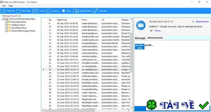 bitrecover-mbox-viewer image