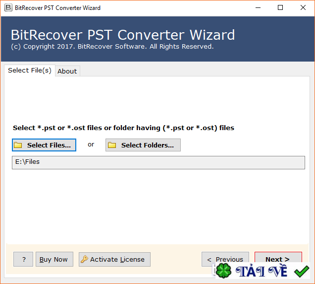 bitrecover-pst-to-zimbra-wizard image