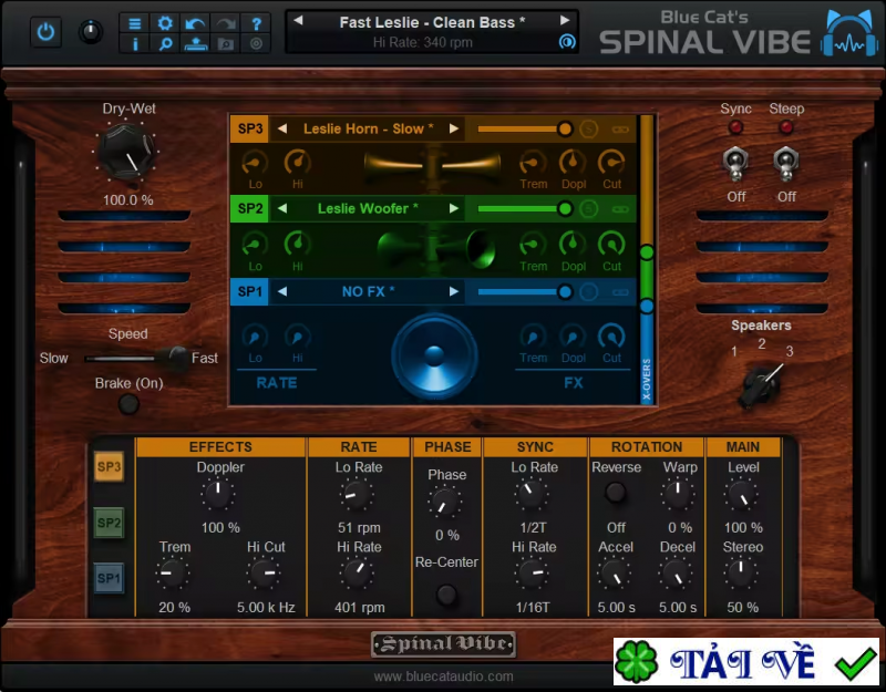 blue-cat-audio-spinal-vibe image