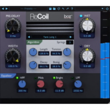 Boz Digital Labs ReCoil 1: Plugin xử lý âm thanh động lực Windows