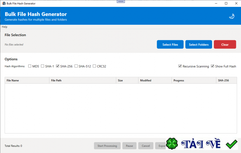 bytesmorph-bulk-file-hash-generator image