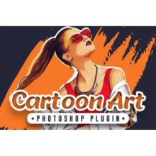 Cartoon Art Photoshop Plugin 1 Biến ảnh thường thành hoạt hình
