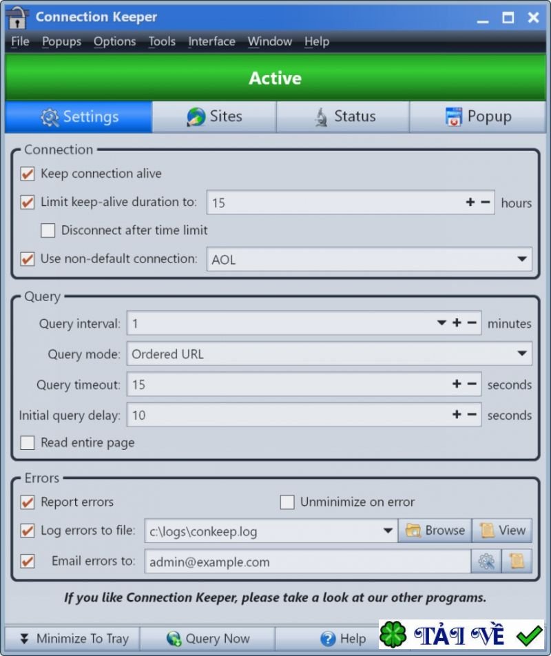 connection-keeper image