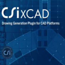 CSI CSiXCAD 21 Plugin Tối ưu hóa AutoCAD, BricsCAD