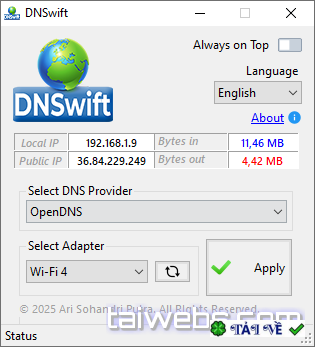 dnswift image