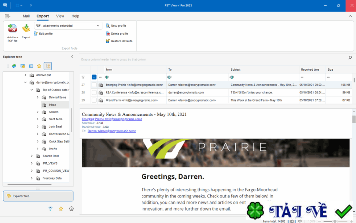 encryptomatic-pst-viewer-pro image
