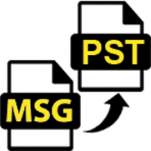 eSoftTools MSG to PST Converter 2 Tổ chức email MSG vào PST