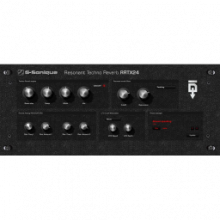 G-Sonique RRTX24 Resonant Techno Reverb 1.0 Hiệu ứng vang vọng