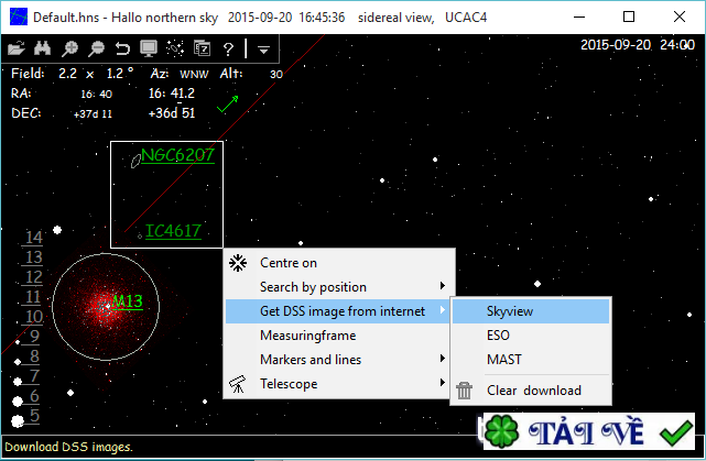 hallo-northern-sky image