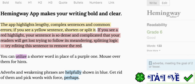 hemingway-editor image
