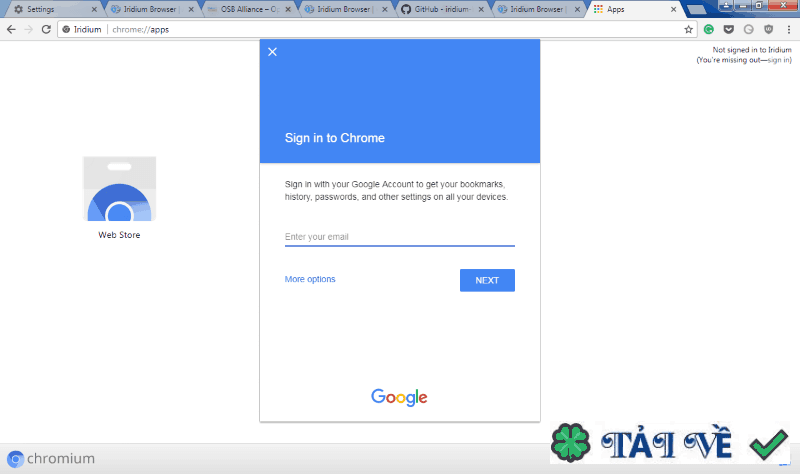 iridiumbrowser-1 image