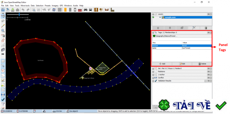 java-openstreetmap-editor image
