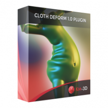 Cloth Deform 1.0: Plugin mô phỏng vải 3D cho 3ds Max