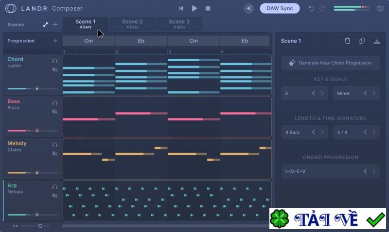 landr-composer image
