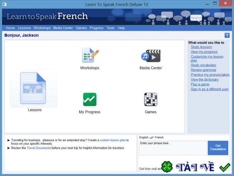 learn-to-speak-french-deluxe image