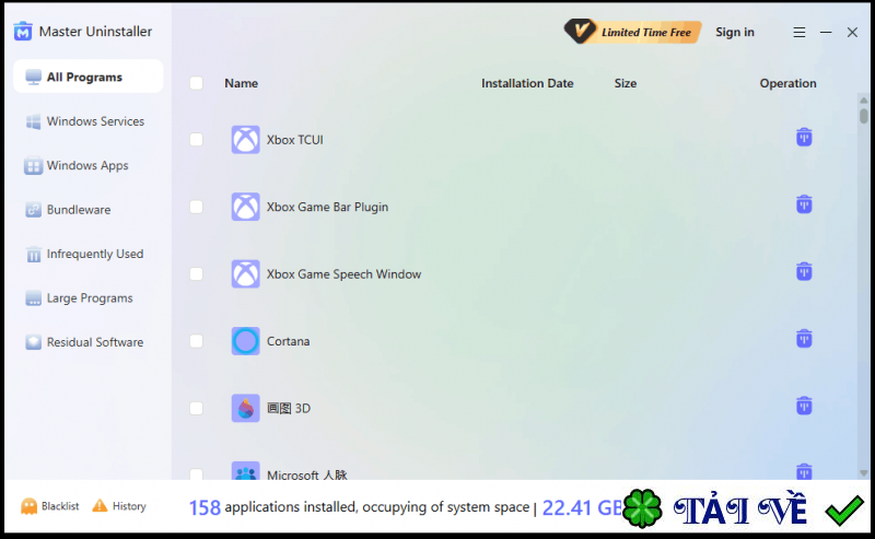 master-uninstaller image