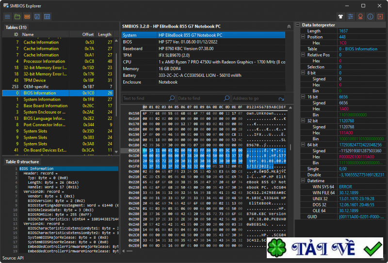 mitec-smbios-explorer image