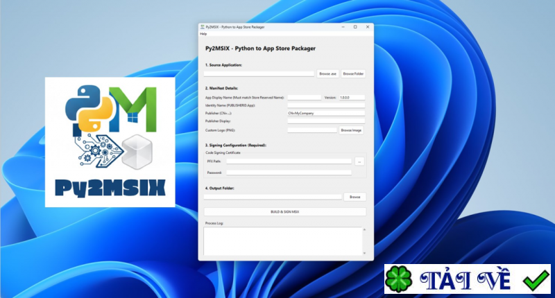 mlogictech-py2msix-python-app-store-packager image