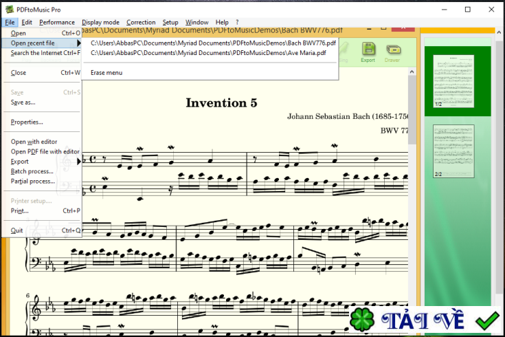 myriad-pdftomusic-pro image