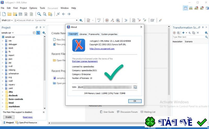 oxygen-xml-editor image