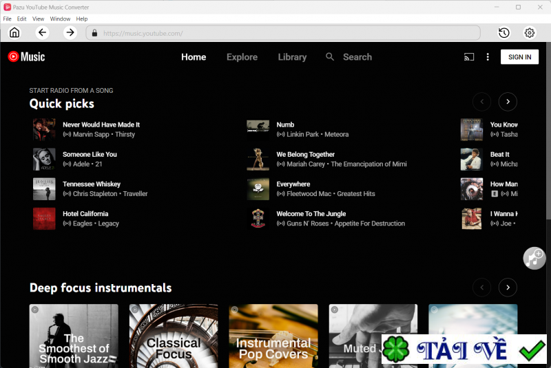 pazu-youtube-music-converter image