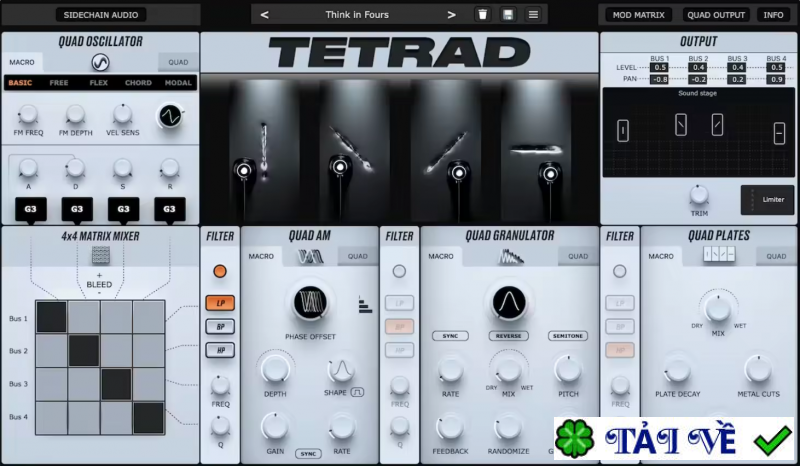physical-audio-tetrad image