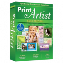 Print Artist Gold 25.0 – Tạo mẫu in chuyên nghiệp ấn tượng