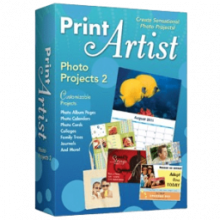 Print Artist Photo Projects2 v25: Thiết kế & in ảnh cá nhân ấn tượng