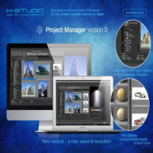Project Manager 3: Giải pháp quản lý 3ds Max 2016-2024