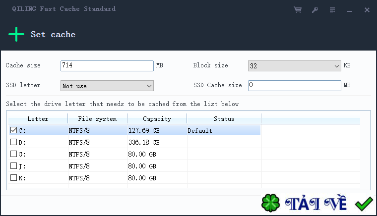qiling-fast-cache-standard-server image