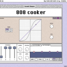 Ramzoid 808 Cooker 1.0 Phần mềm tạo tiếng 808