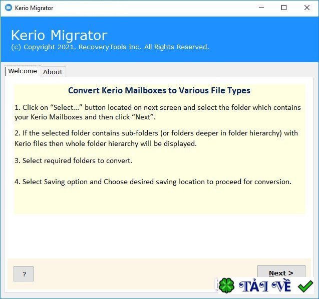 recoverytools-kerio-migrator image