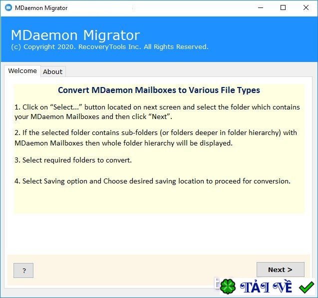 recoverytools-mdaemon-migrator image