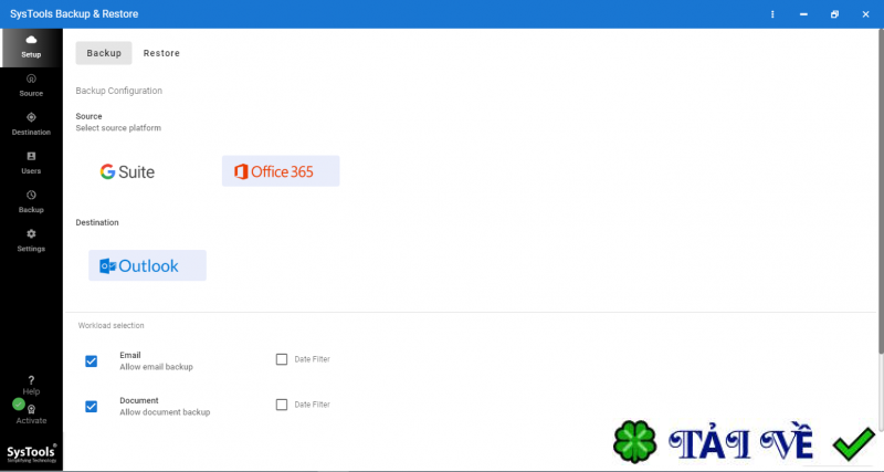 recoverytools-office-365-backup-wizard image