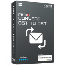 Remo Convert OST to PST 1.0: Dữ liệu OST sang PST